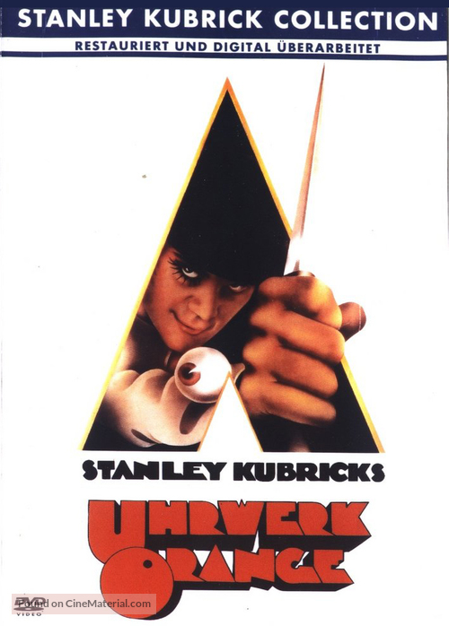 A Clockwork Orange - German DVD movie cover