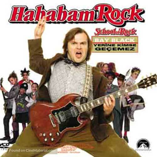 The School of Rock - Turkish Movie Cover