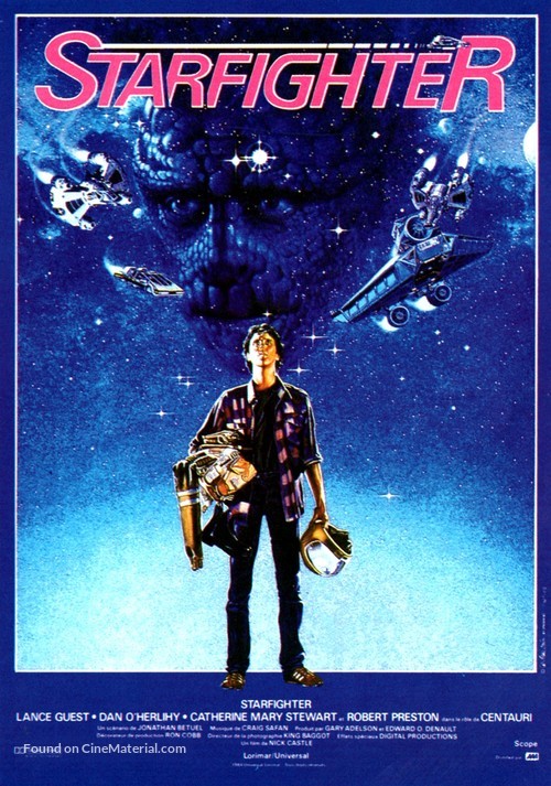 The Last Starfighter - French Movie Poster
