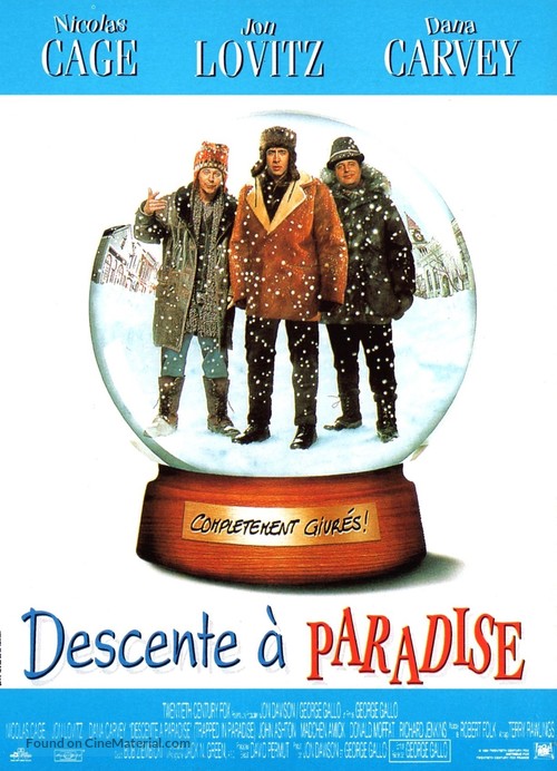 Trapped In Paradise - French Movie Poster