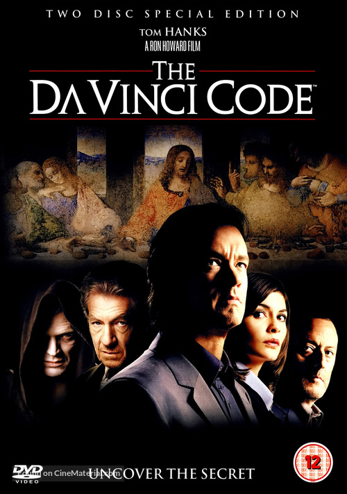 The Da Vinci Code - British Movie Cover