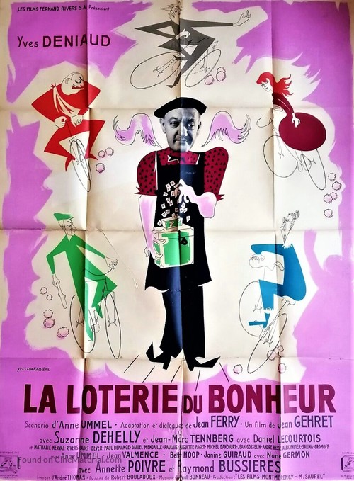 La loterie du bonheur - French Movie Poster