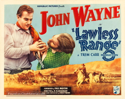 Lawless Range - Movie Poster