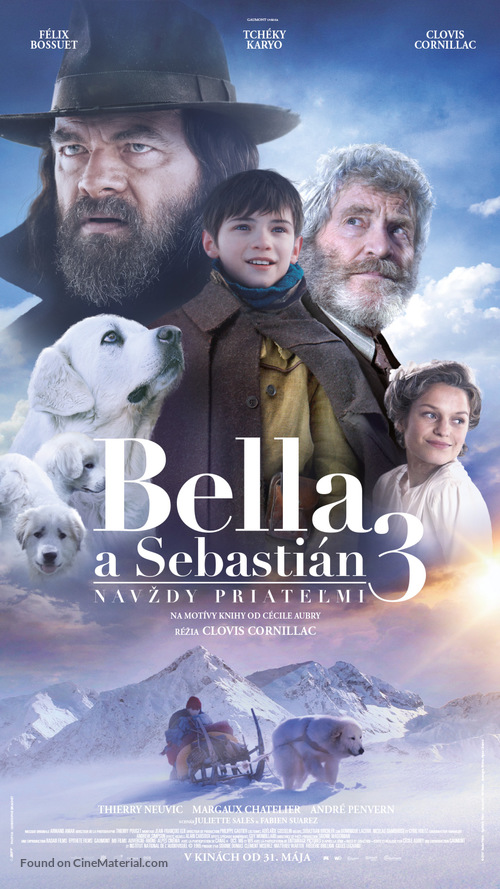 Belle et S&eacute;bastien 3, le dernier chapitre - Slovak Movie Poster