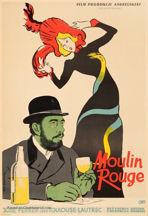 Moulin Rouge - Polish Movie Poster