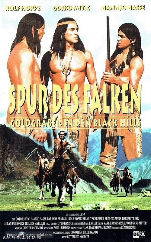 Spur des Falken - German VHS movie cover