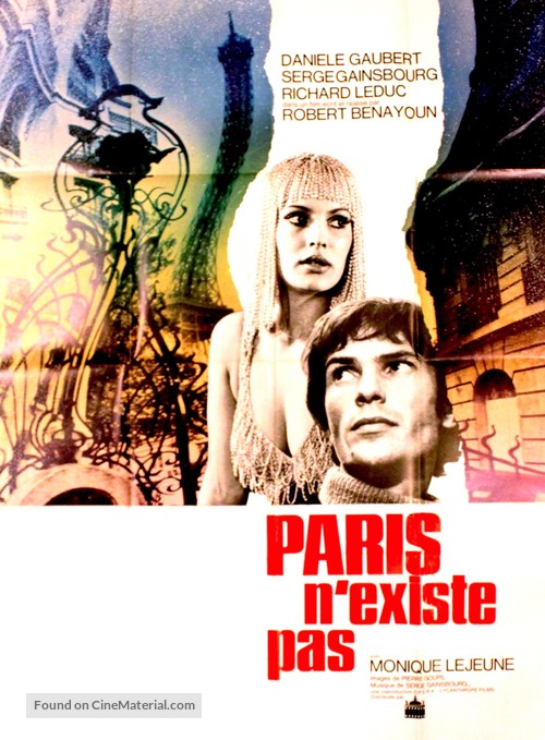Paris n&#039;existe pas - French Movie Poster