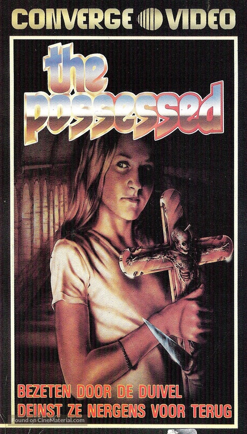La endemoniada - Belgian VHS movie cover