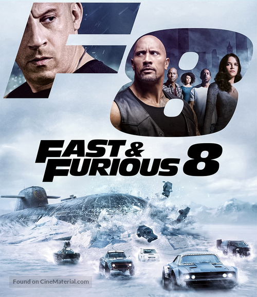 The Fate of the Furious - Italian Movie Cover