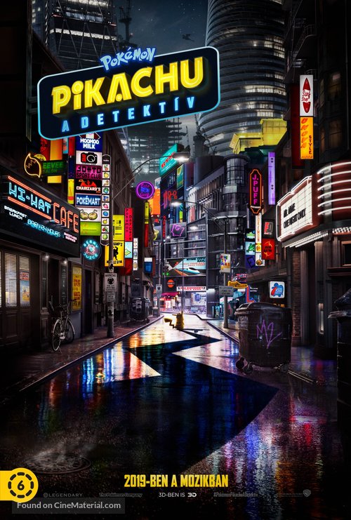 Pok&eacute;mon: Detective Pikachu - Hungarian Movie Poster