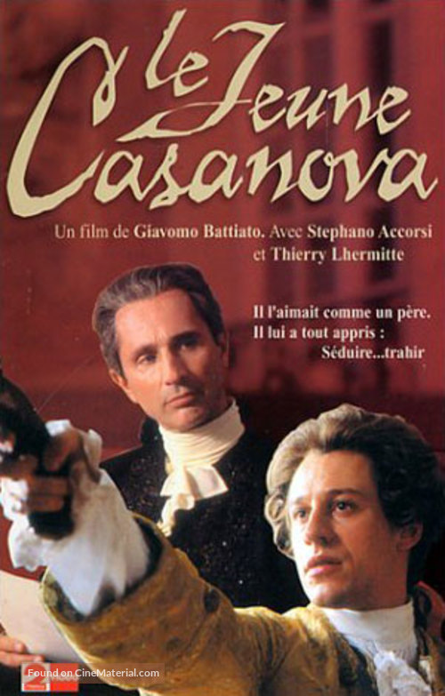 Il Giovane Casanova - French Movie Cover