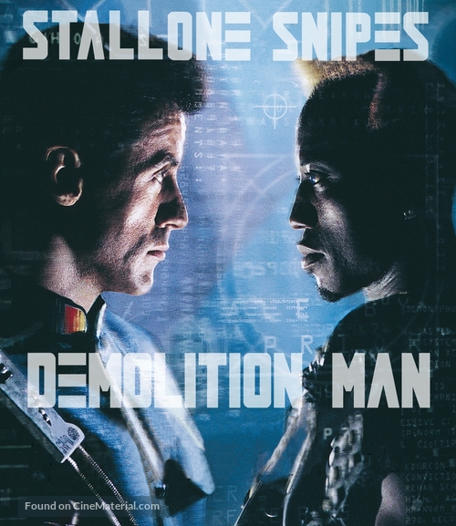 Demolition Man - German Blu-Ray movie cover