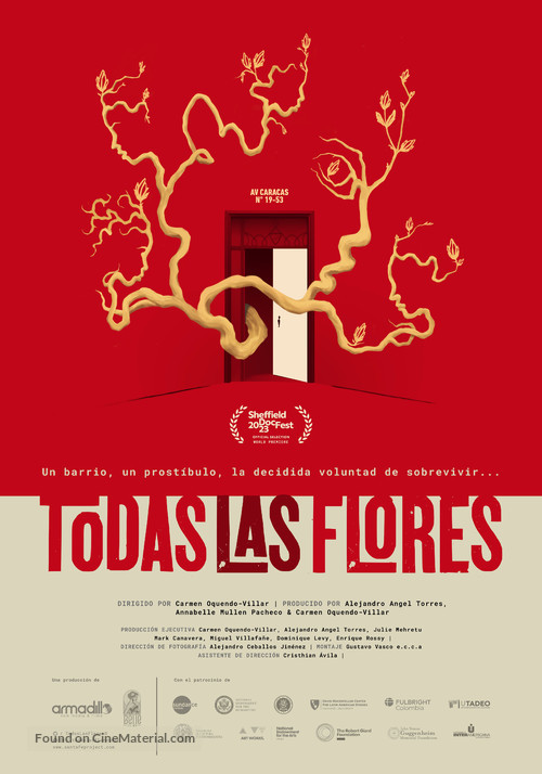 Todas Las Flores - Colombian Movie Poster