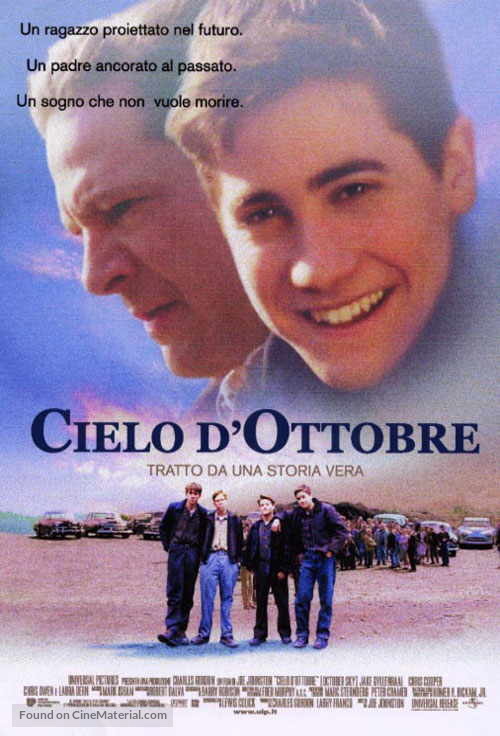 October Sky - Italian Movie Poster