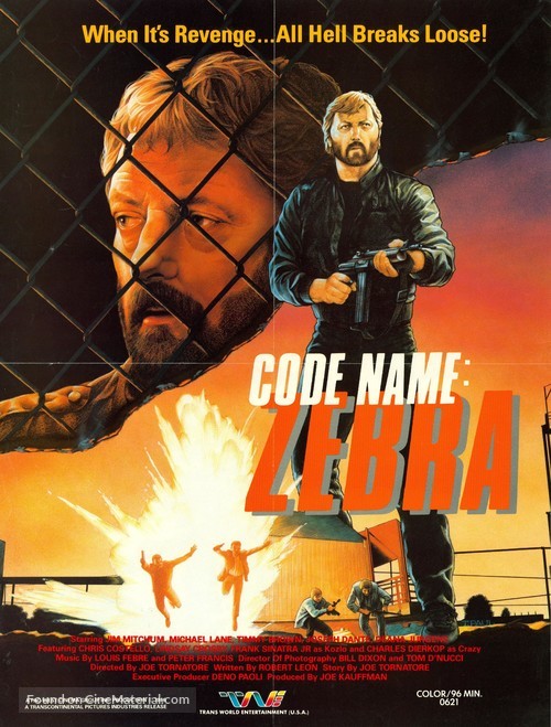 Code Name: Zebra - Movie Poster