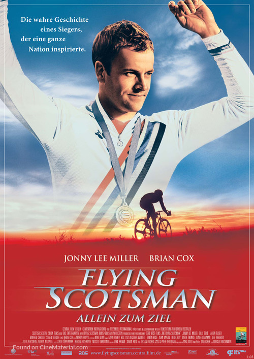 The Flying Scotsman - German Movie Poster