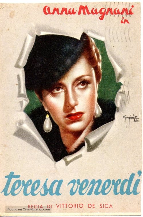 Teresa Venerd&igrave; - Italian Movie Poster