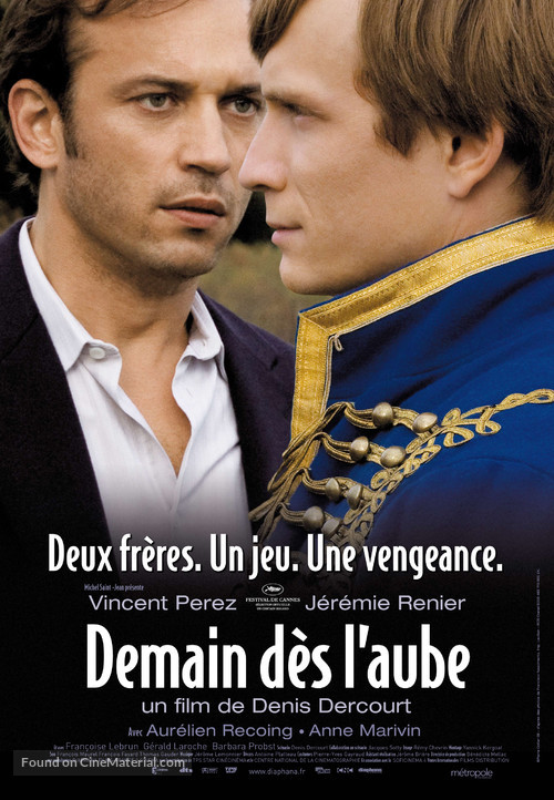 Demain d&egrave;s l&#039;aube - Canadian Movie Poster