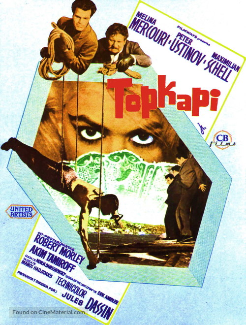 Topkapi - Spanish Movie Poster