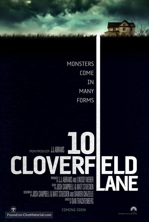 10 Cloverfield Lane - British Movie Poster