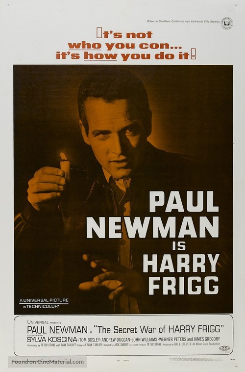 The Secret War of Harry Frigg - Movie Poster