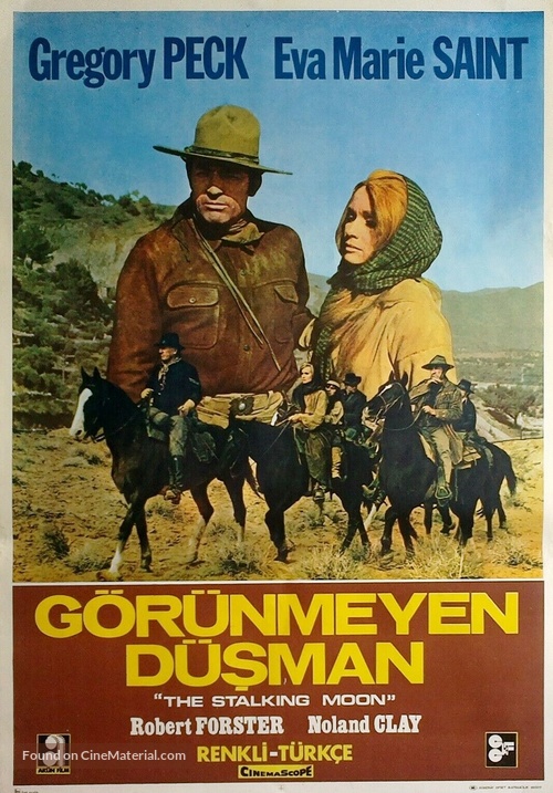 The Stalking Moon - Turkish Movie Poster