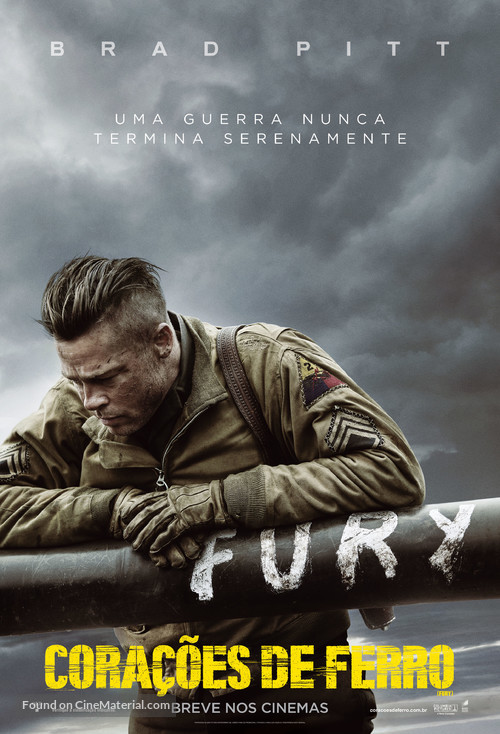 Fury - Brazilian Movie Poster