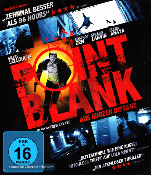 &Agrave; bout portant - German Movie Cover