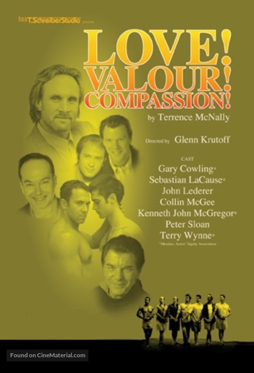 Love! Valour! Compassion! - French Movie Poster