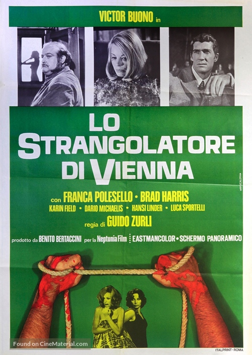 Lo strangolatore di Vienna - Italian Movie Poster