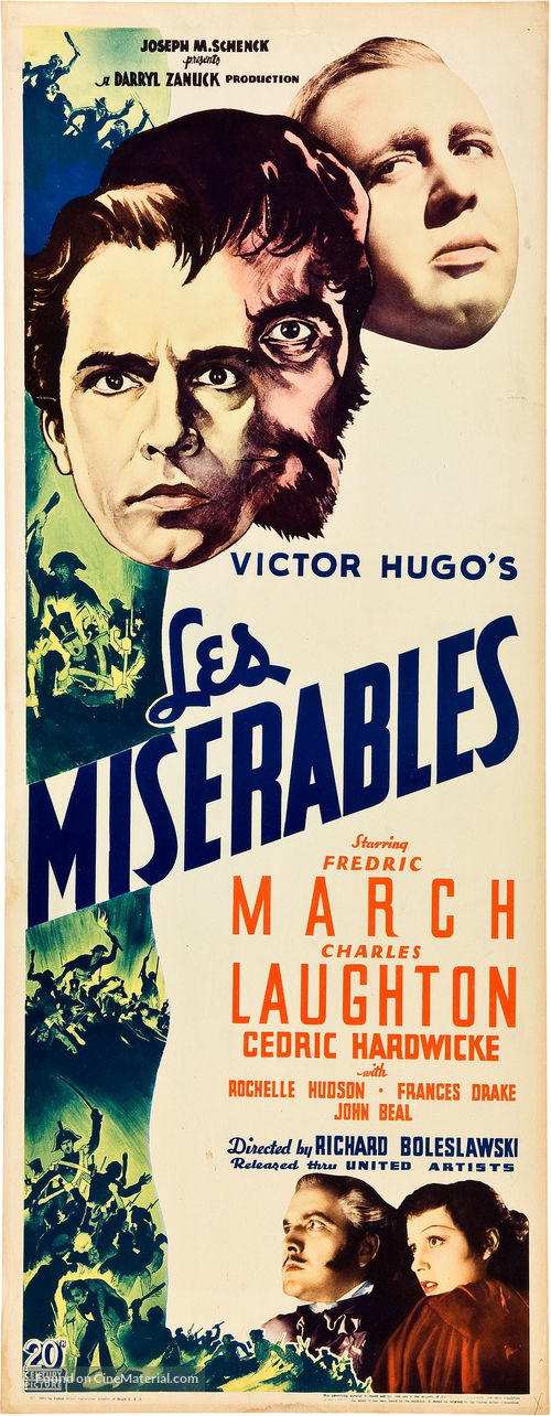 Les mis&eacute;rables - Movie Poster