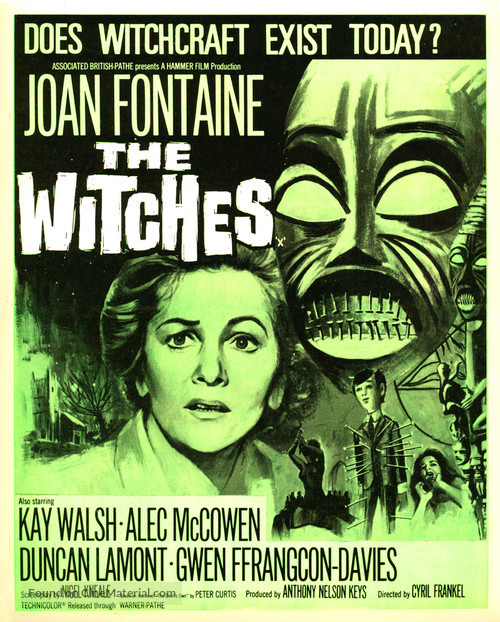 The Witches - British Movie Poster