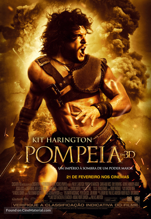 Pompeii - Brazilian Movie Poster