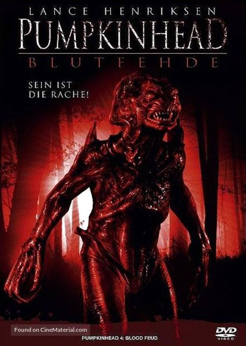 Pumpkinhead: Blood Feud - German DVD movie cover