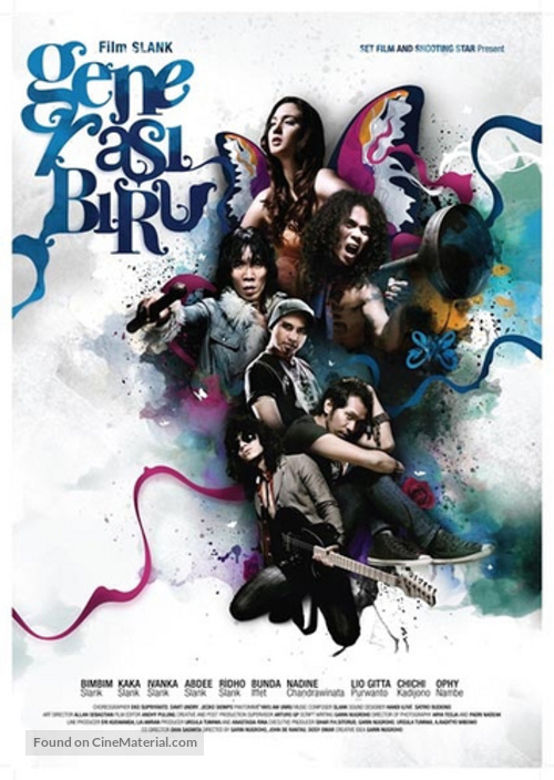 Generasi biru - Indonesian Movie Poster