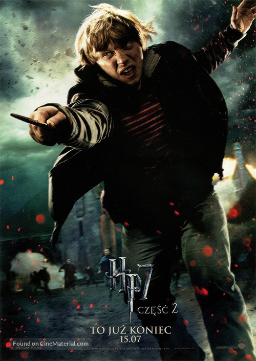 Harry Potter and the Deathly Hallows - Part 2 - Polish Movie Poster