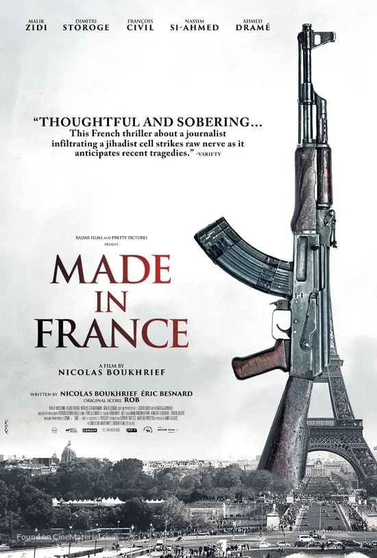 Made in France - British Movie Poster