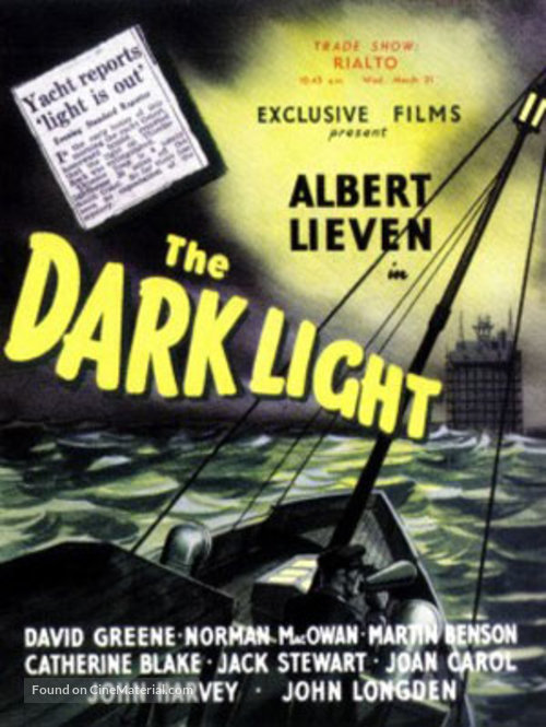 The Dark Light - British Movie Poster