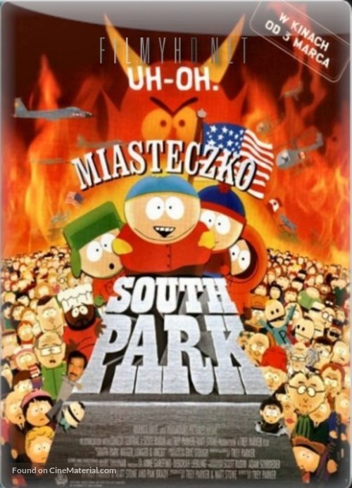 South Park: Bigger Longer &amp; Uncut - Polish Movie Poster