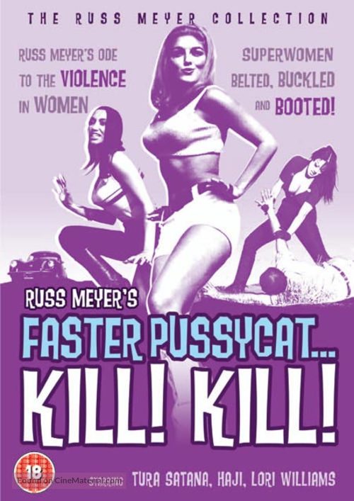 Faster, Pussycat! Kill! Kill! - British DVD movie cover