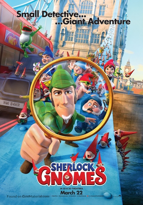Sherlock Gnomes - Lebanese Movie Poster