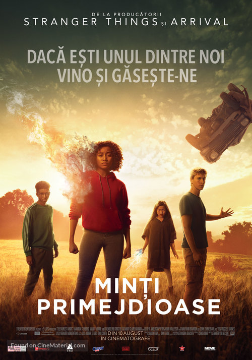 The Darkest Minds - Romanian Movie Poster