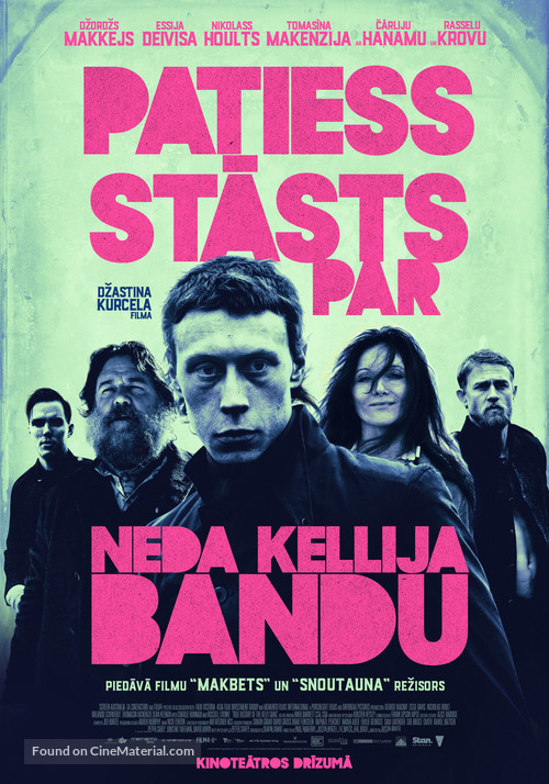 True History of the Kelly Gang - Latvian Movie Poster