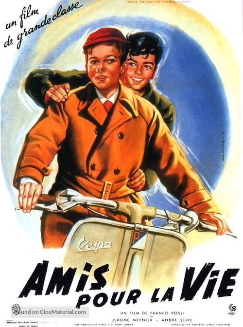 Amici per la pelle - French Movie Poster