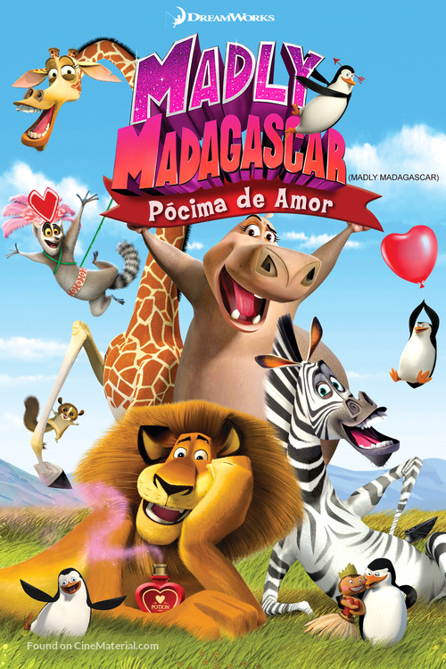 Madagascar 3: Europe&#039;s Most Wanted - Argentinian DVD movie cover