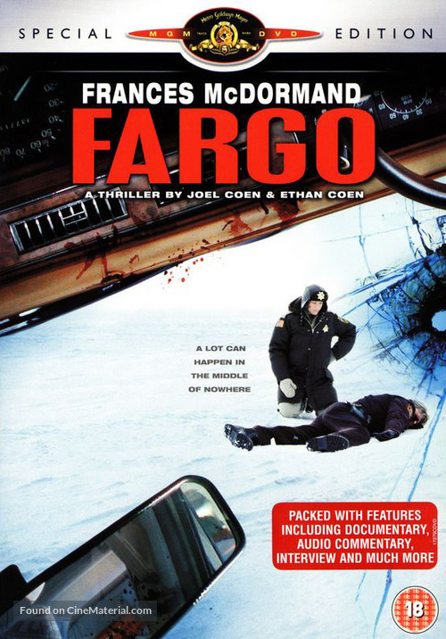 Fargo - British DVD movie cover
