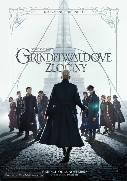 Fantastic Beasts: The Crimes of Grindelwald - Slovak Movie Poster