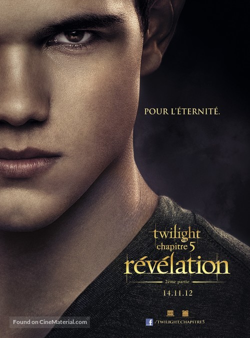 The Twilight Saga: Breaking Dawn - Part 2 - French Movie Poster