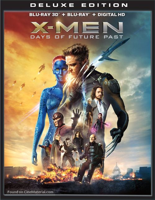 X-Men: Days of Future Past - Blu-Ray movie cover