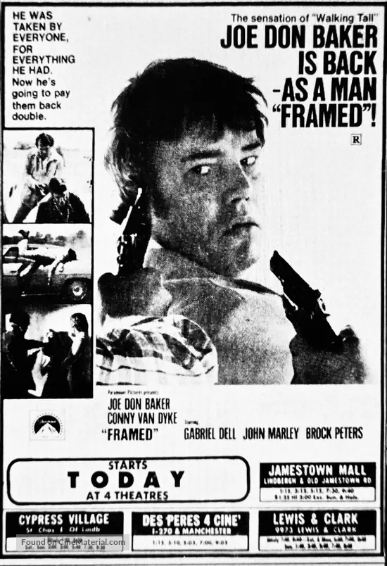 Framed - poster